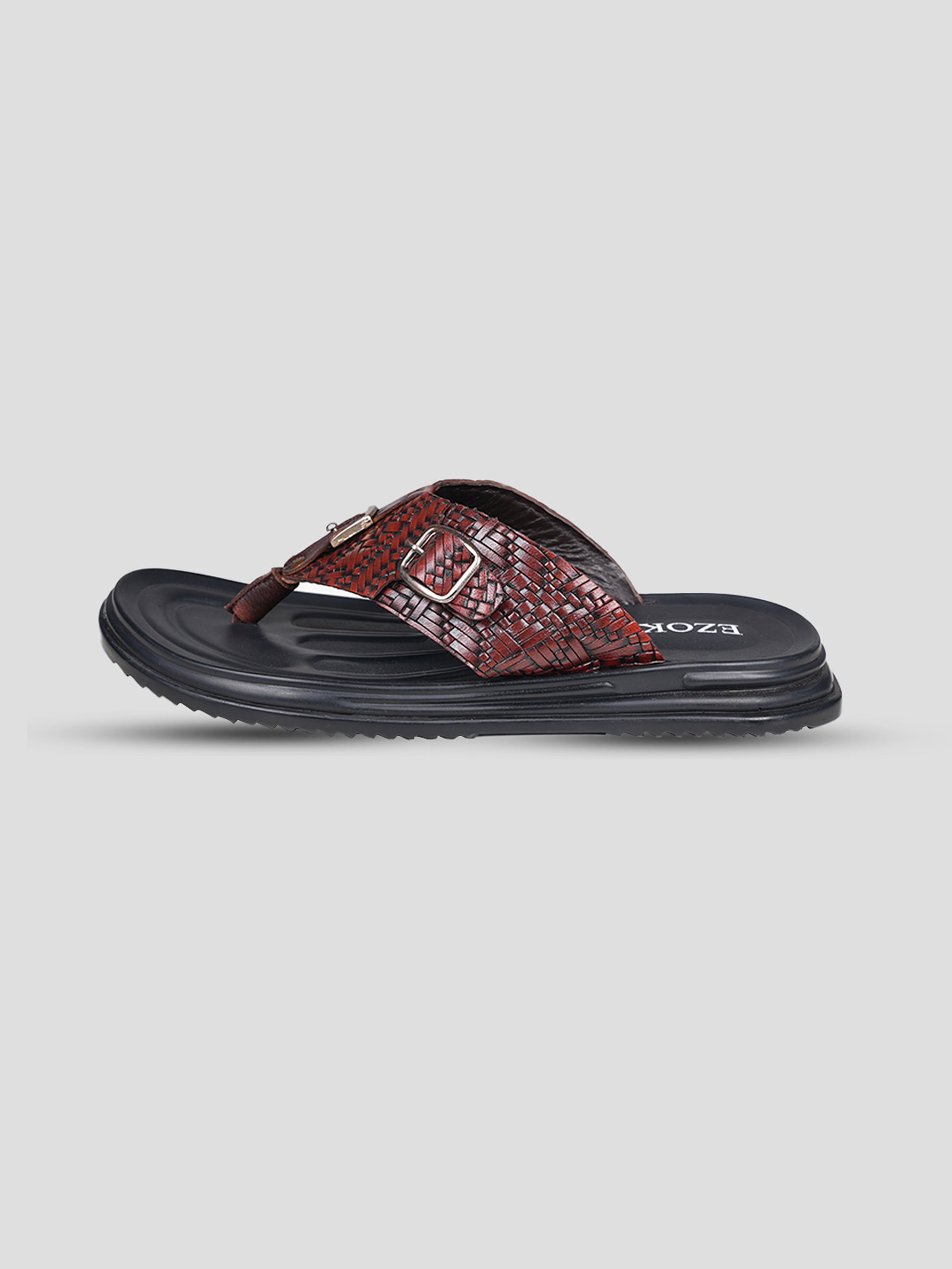 Ezok Men's Genuine Leather Sandals Comfortable, Stylish, and Durable Footwear for Summer